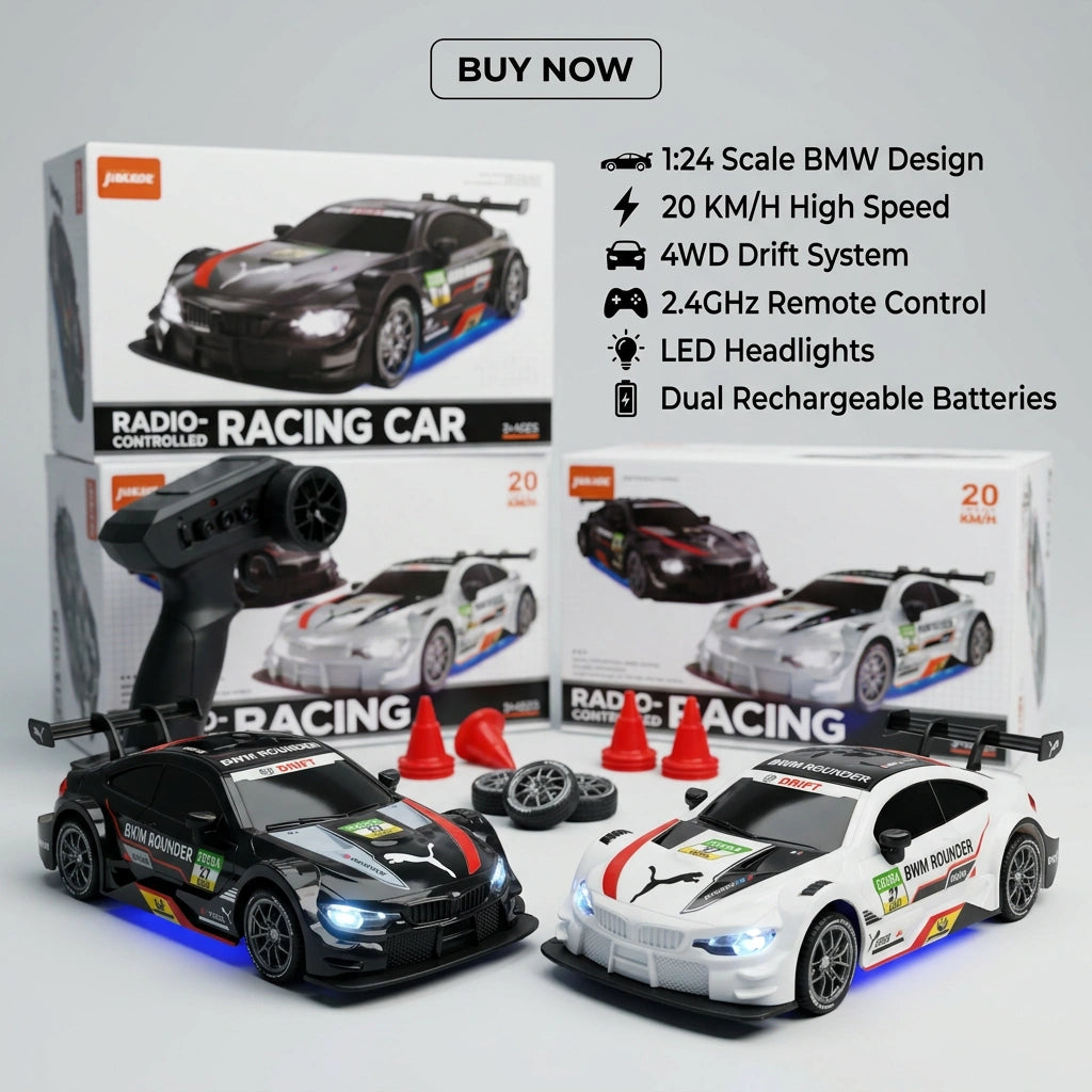 1:24 Scale Remote Control Car BMW Rounder Drift Car