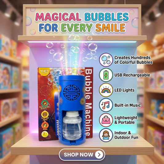 Fireworks Bubble Machine