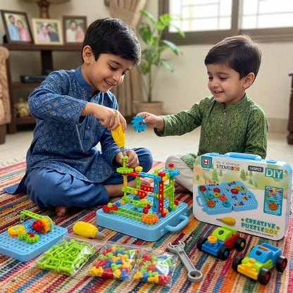 Creative puzzle box (145 Pcs)