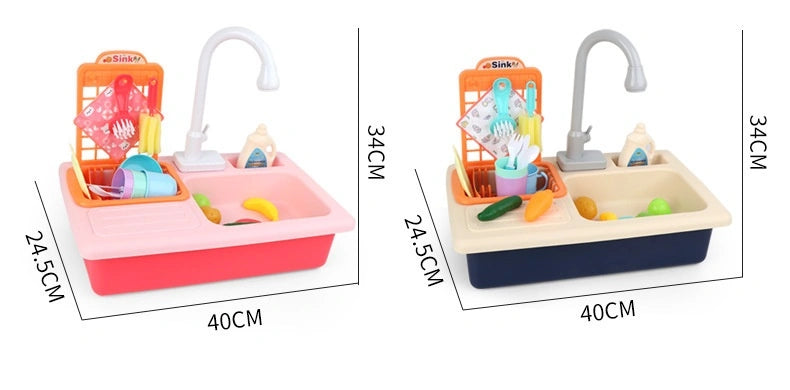 Electric Kitchen Sink Toy for Kids