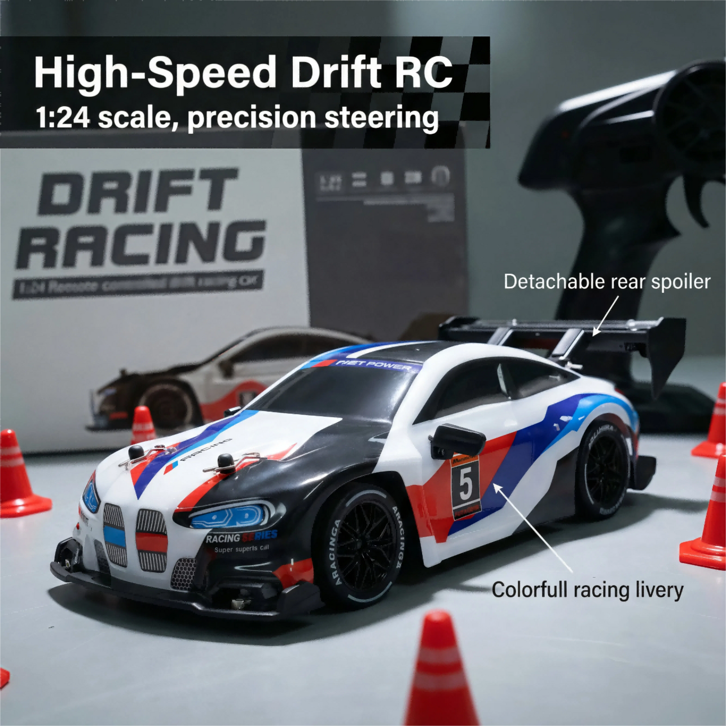1:24 Scale BMW Drift Car