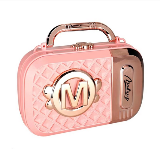 High Fashion Kids Makeup Set – Portable Cosmetic Case for Girls’ Beauty Play