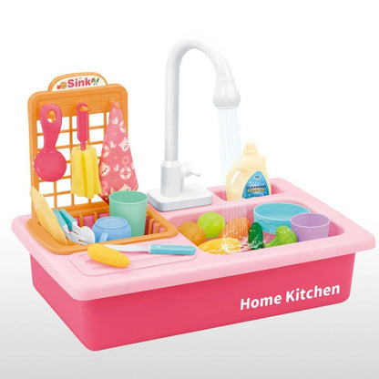 Electric Kitchen Sink Toy for Kids