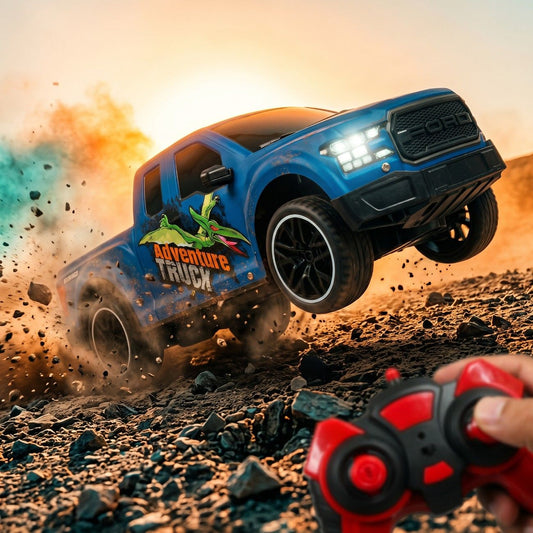 1:10 Scale RC Adventure Truck - Remote Control Off-Road Car