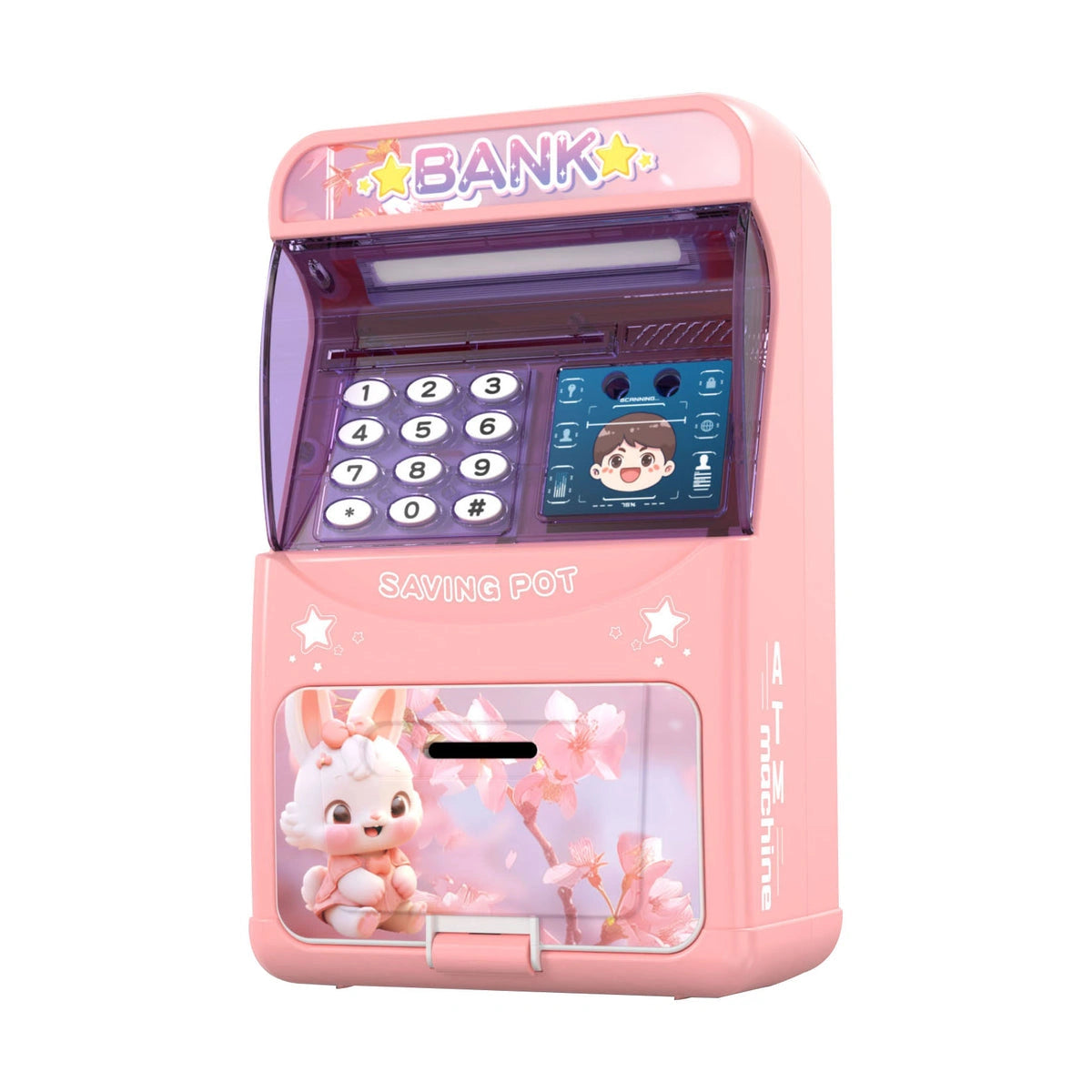 Bunny Themed Password & Face Recognition ATM Machine