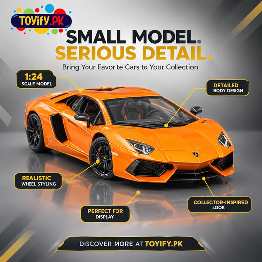 1:24 Diecast Lamborghini Revuelto Official Licensed Model Car