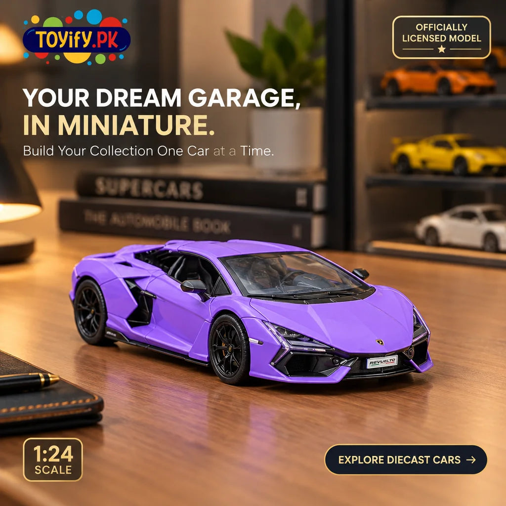 1:24 Diecast Lamborghini Revuelto Official Licensed Model Car