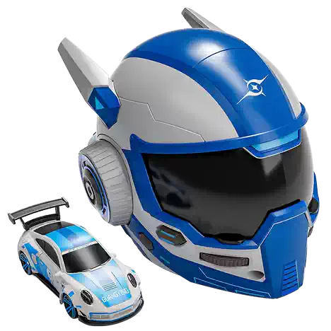 RC Racing Car with Helmet Remote Control