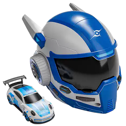 RC Racing Car with Helmet Remote Control