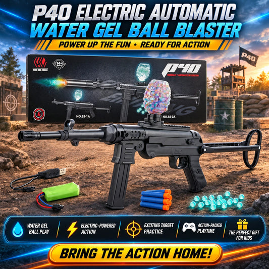 P40 Electric Automatic Water Gel Ball Blaster Gun
