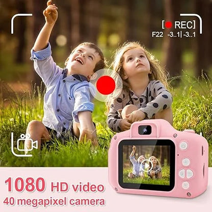 Kids Camera 1080P HD – Best Digital Camera Toy for Toddlers with LCD Display