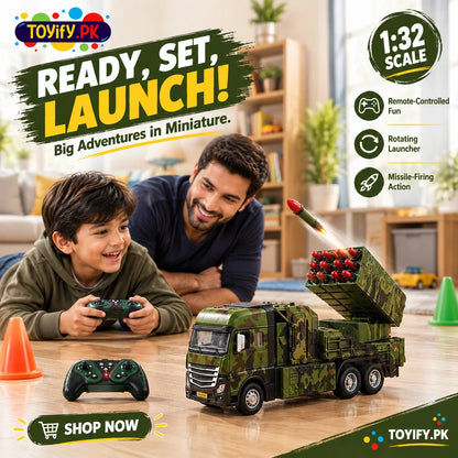Remote Control Missile Truck