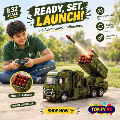 Remote Control Missile Truck