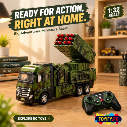 Remote Control Missile Truck