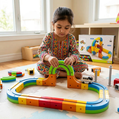 Mag Track Magnetic STEM Track Set