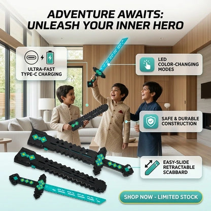Minecraft LED Diamond Sword