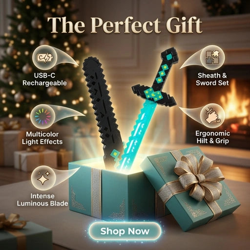 Minecraft LED Diamond Sword