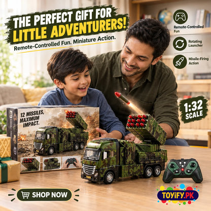 Remote Control Missile Truck