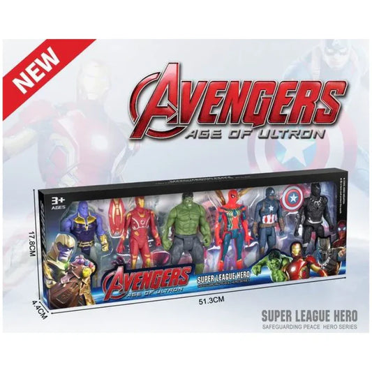 Avengers Endgame Hero Models Set – Collectible Superhero Figures for Kids