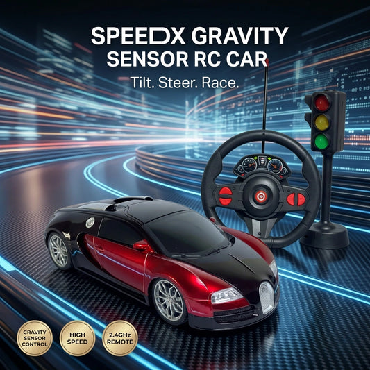 RC Gravity Sensor Racing Car – SpeedX Remote Control Toy for Kids