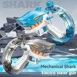 RECHARGEABLE ELECTRIC SHARK WATER GUN TOY