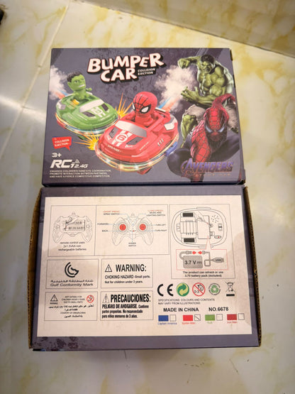 Avengers Superhero RC Bumper Car for Kids (Set of 2)