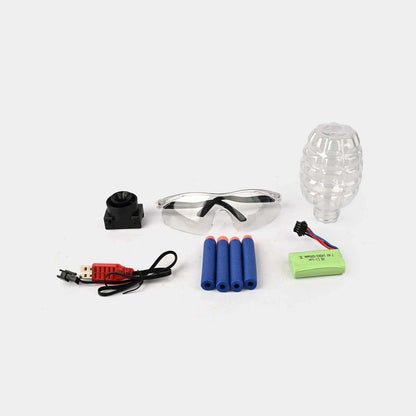 X95 Electric Dual Functional Water Blaster and Soft Dart Blaster Gun for Kids