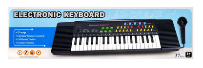 Kids Electronic Keyboard with Microphone – 37 Keys Musical Piano Toy