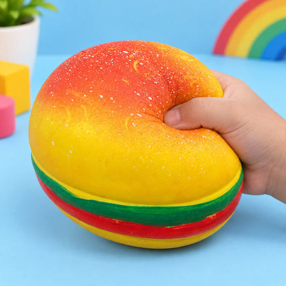 Big Burger Stress Relief Fidget Squeeshy