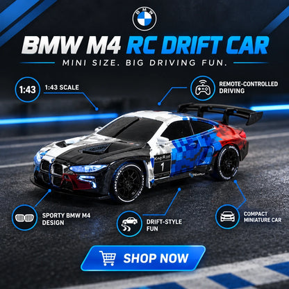 1:43 BMW M4 RC Drift Car