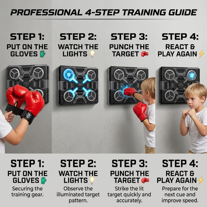 Wall Mounted Boxing Training Machine
