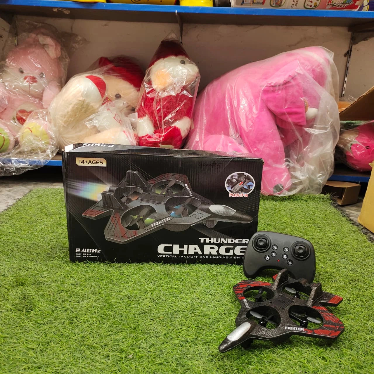 Thunder Charge 2.4GHz RC Fighter Jet