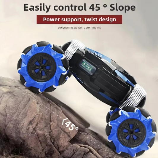 Gesture Sensor RC Stunt Car – Dual Control, Flips, Spins & LED Effects