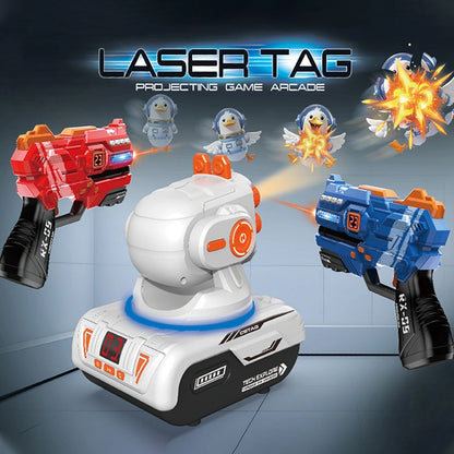 Infrared Laser Tag Gun Projector Shooting Battle Game for Kids | Electronic Shooting Toy