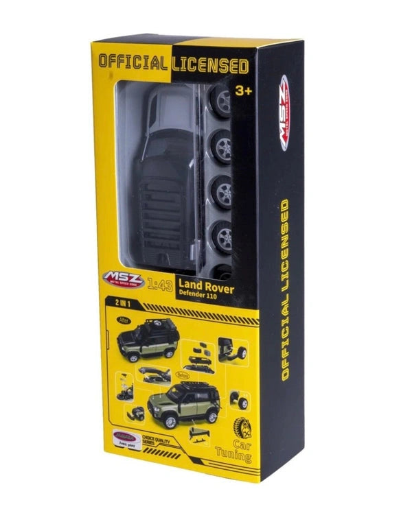 1:43 Land Rover Defender 110 Alloy Diecast Model Car | Official Licensed