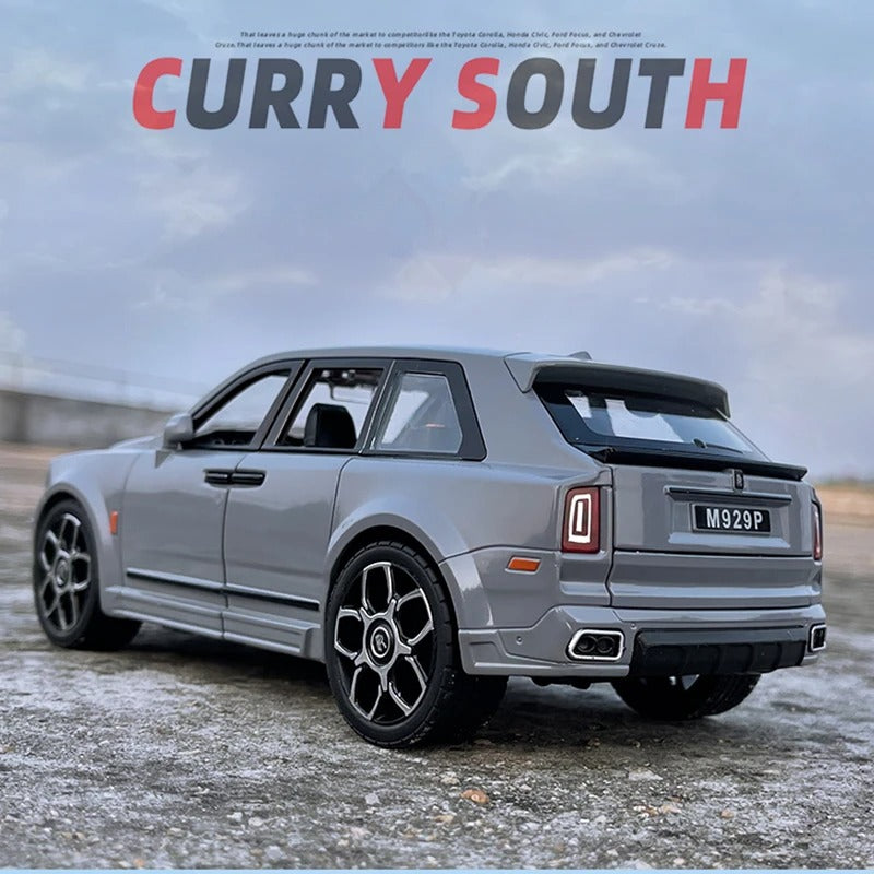 1/20 Rolls Royce SUV Cullinan Alloy Luxy Car Model Diecast Metal Toy Vehicles Car Model Sound and Light Children Gift