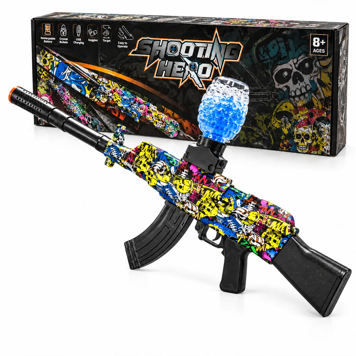 AK47 Electric Gel Blaster Gun