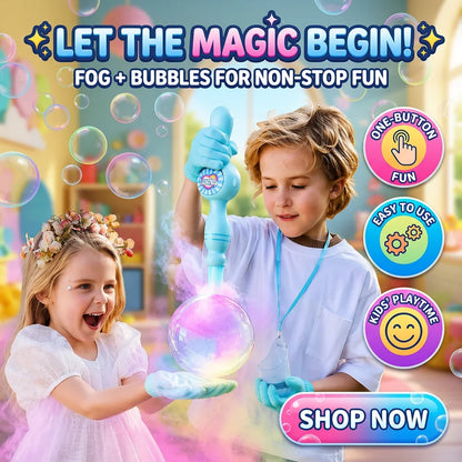 Fog Bubble Machine for Kids