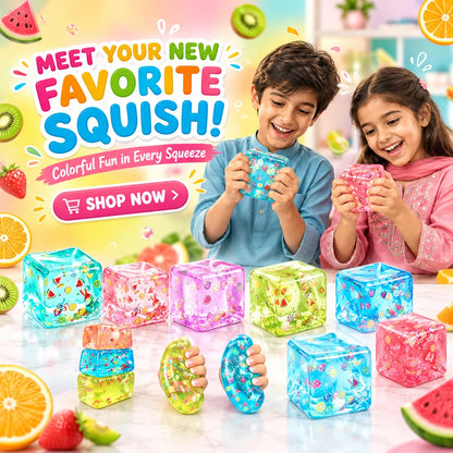 Fruity Needoh Squishy Cube