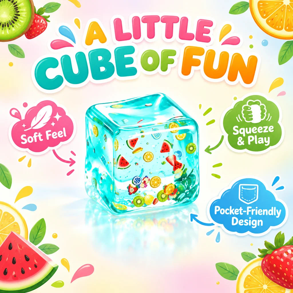 Fruity Needoh Squishy Cube