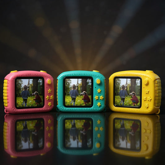 Cute Rabbit-Shaped Digital Camera for Toddlers with 2-Inch LCD Display