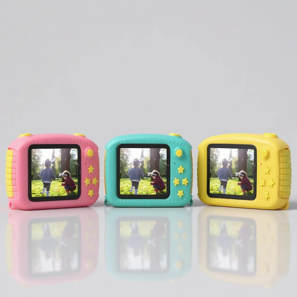 Cute Rabbit-Shaped Digital Camera for Toddlers with 2-Inch LCD Display