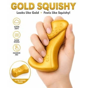 Gold Squishy Toy