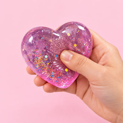 Glitter Heart Shaped Squishy