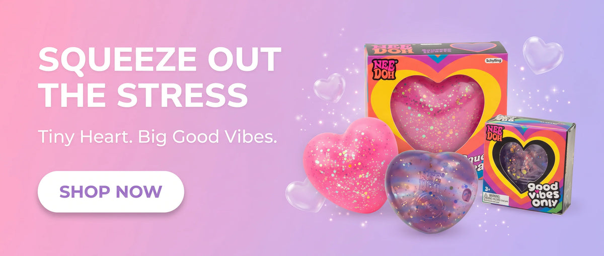 Glitter Heart Shaped Squishy
