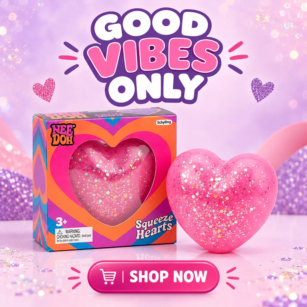 Glitter Heart Shaped Squishy