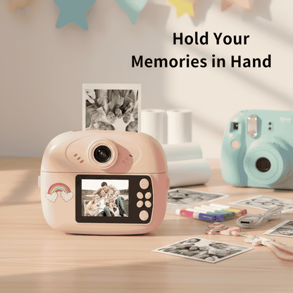 Mini Camera Printer – Instant Digital Camera & Printer for Kids