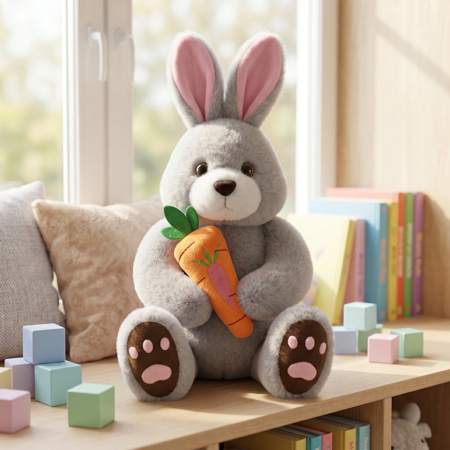 Cute Hoodie Teddy Bear Plush Toy – Soft Stuffed Bear