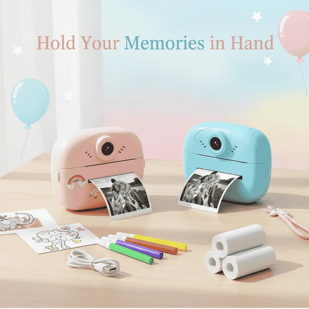 Kids Camera Instant Printer