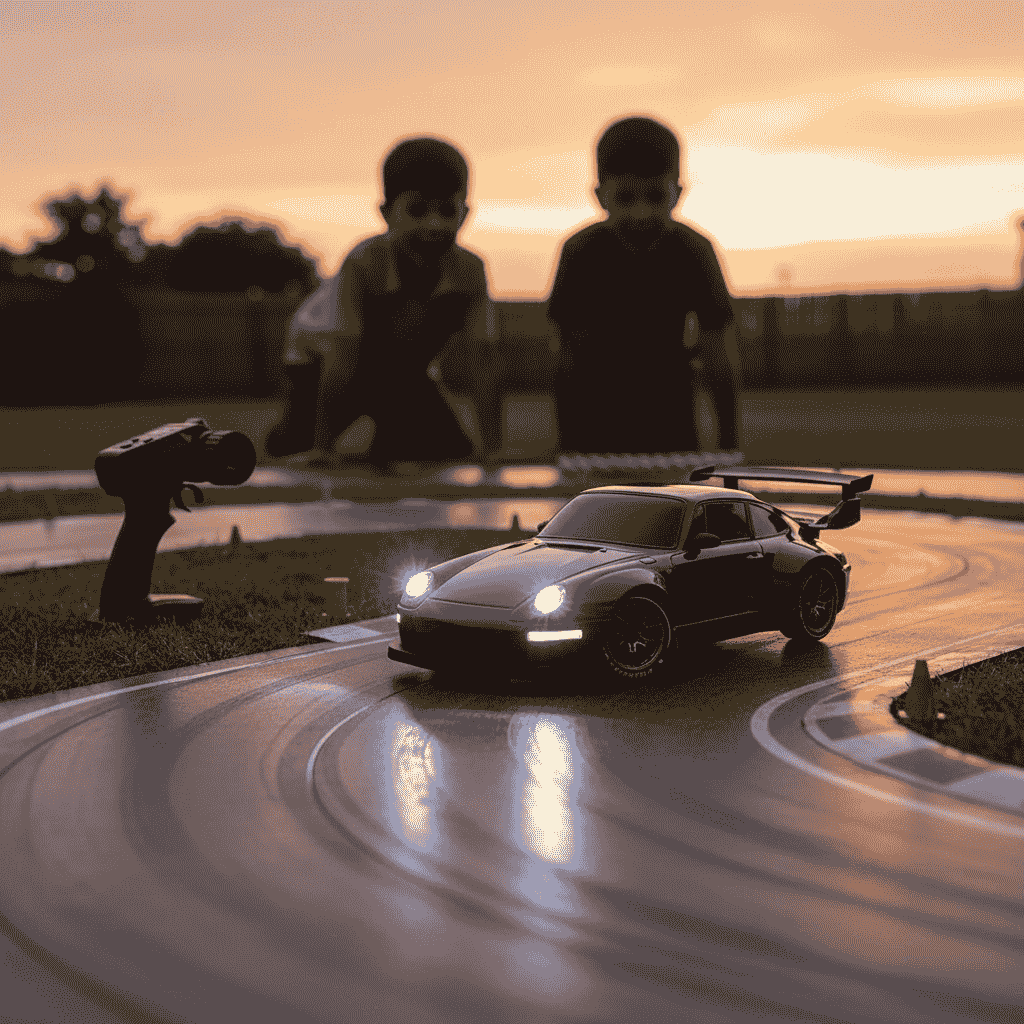 1.24 Scale High-Speed Porsche 4WD RC Drift Car 20KMH